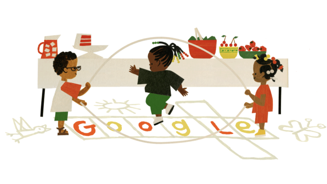 Google Doodle, Juneteenth Google Doodle, 2024 Juneteenth Google Doodle, artist Christian Robinson, Christian Robinson Google Doodle, Juneteenth art, Black artists, Black illustrators, theGrio.com